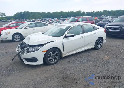 2016 Honda Civic Ex z USA, uszkodzony, nr VIN 19XFC2F73GE232532